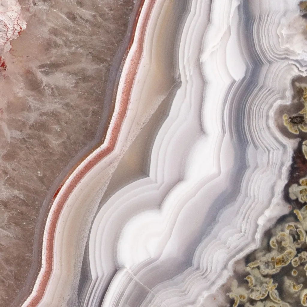 Agate from Mexico, Chihuahua, Estacion Ojo Laguna - image 3