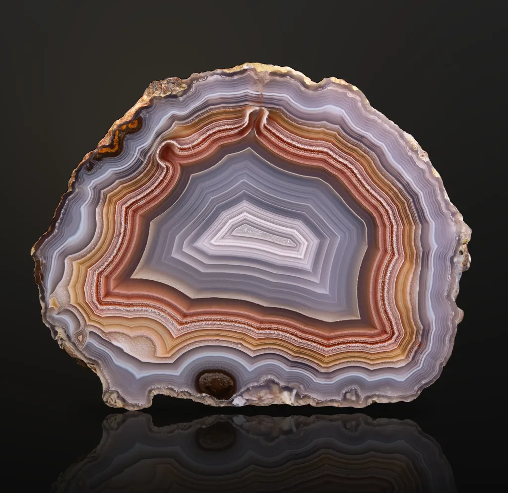 Agate from Mexico, Chihuahua, Estacion Ojo Laguna - image 5
