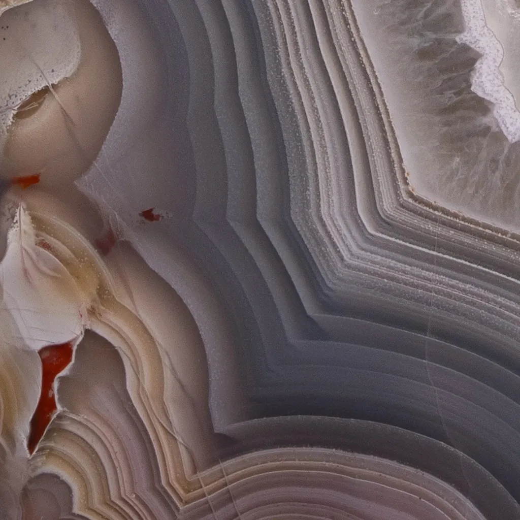Agate from Mexico, Chihuahua, Estacion Ojo Laguna - image 3
