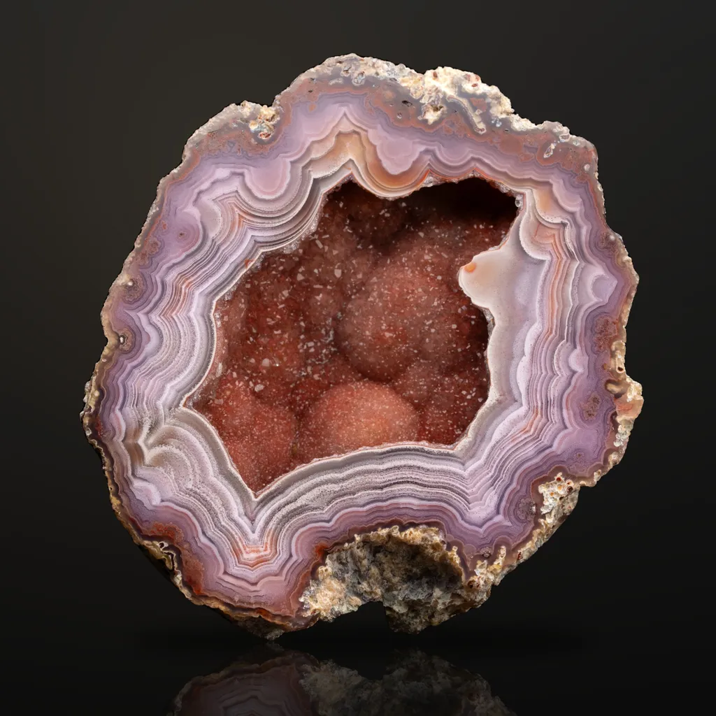 Agate from Mexico, Chihuahua, Estacion Ojo Laguna image