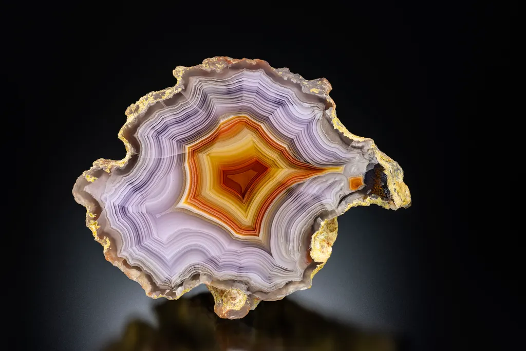 Agate from Mexico, Chihuahua, Estacion Ojo Laguna image