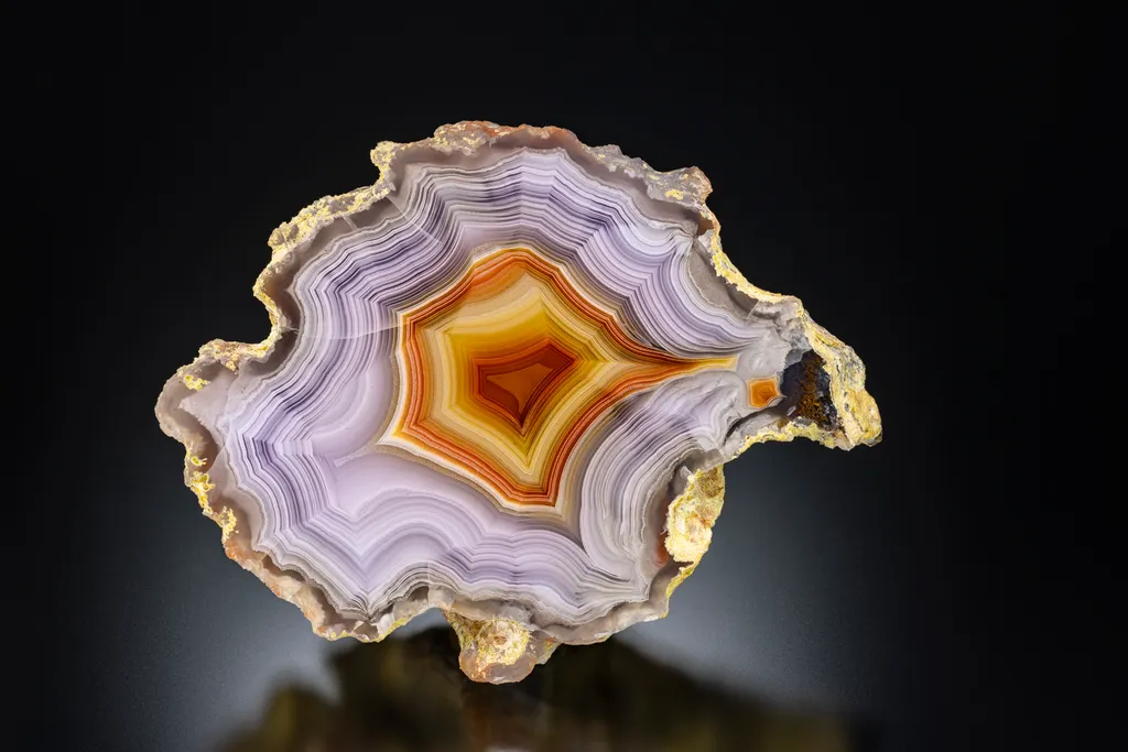 Agate from Mexico, Chihuahua, Estacion Ojo Laguna - image 2