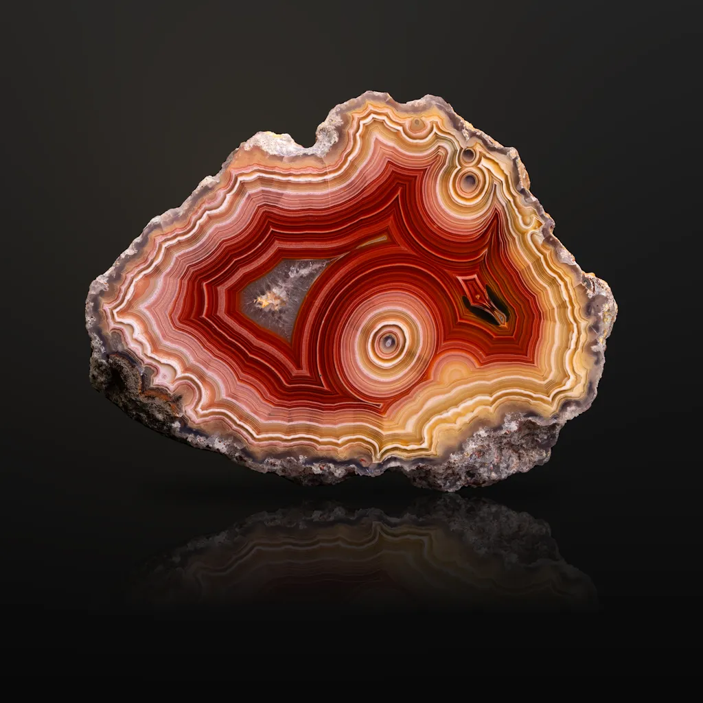 Agate from Mexico, Chihuahua, Estacion Ojo Laguna - image 6
