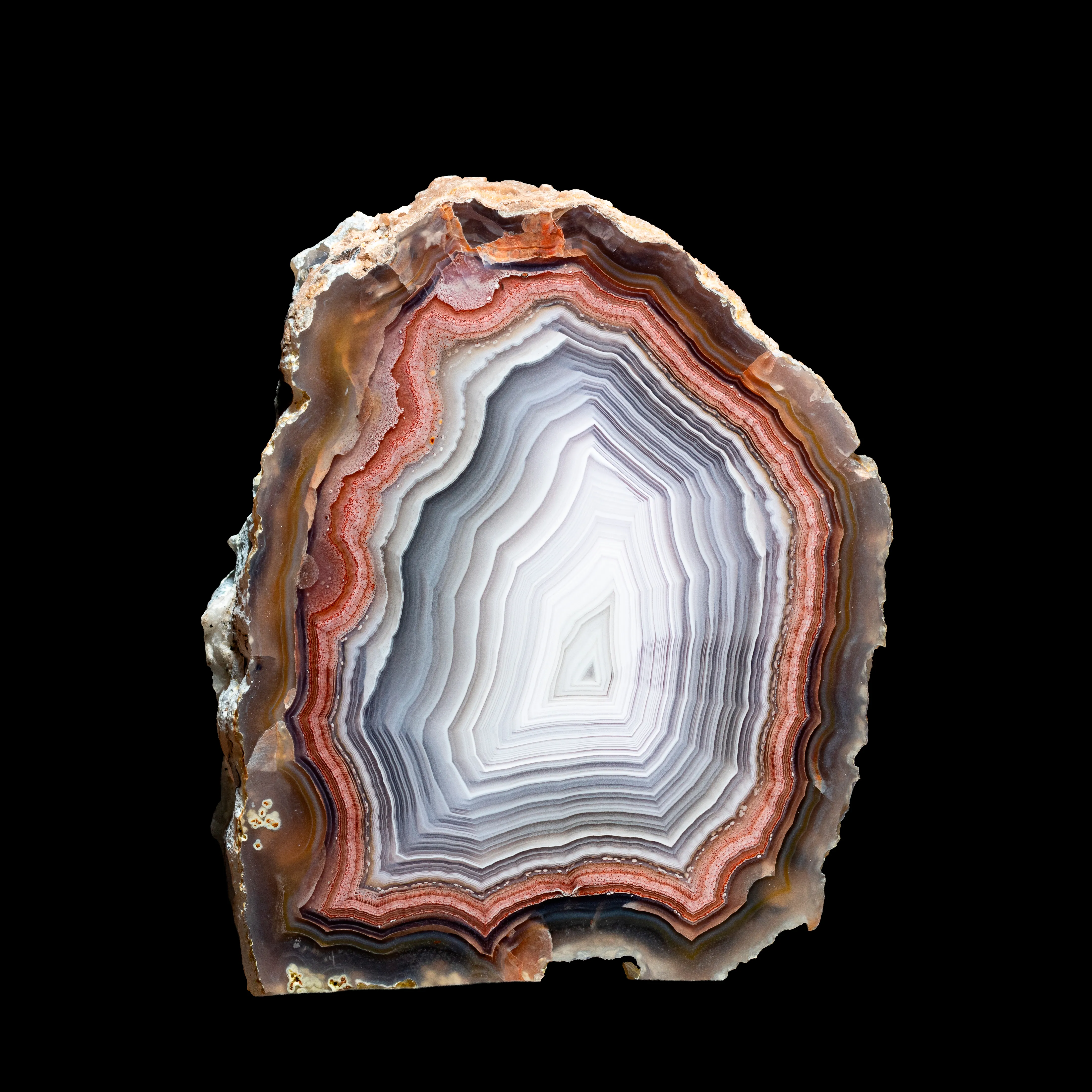 Agate from Mexico, Chihuahua, Estacion Ojo Laguna - image 6
