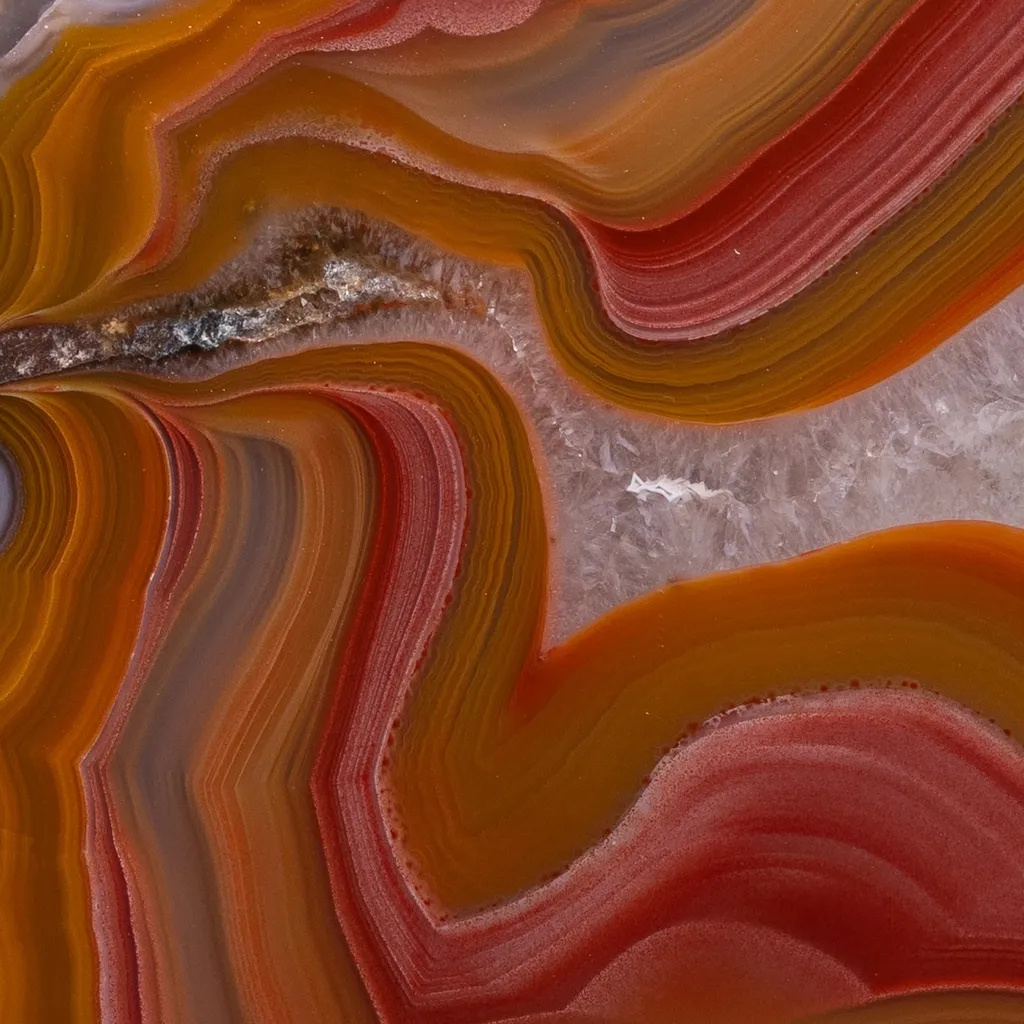 Agate from Mexico, Chihuahua, Estacion Ojo Laguna - image 3