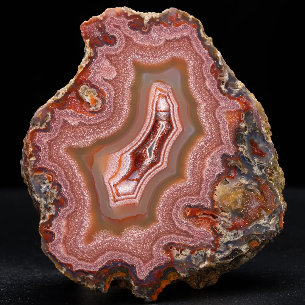 Agate from Mexico, Chihuahua, Estacion Ojo Laguna image