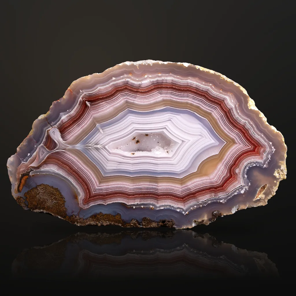 Agate from Mexico, Chihuahua, Estacion Ojo Laguna image