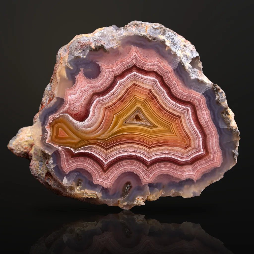 Agate from Mexico, Chihuahua, Estacion Ojo Laguna image