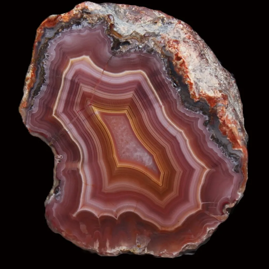 Agate from Mexico, Chihuahua, Estacion Ojo Laguna image