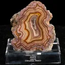 Agate from Mexico, Chihuahua, Estacion Ojo Laguna - image 2
