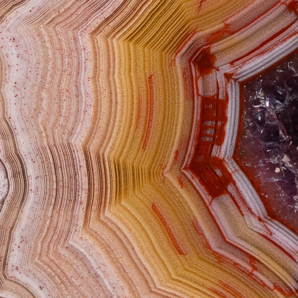 Agate from Mexico, Chihuahua, Estacion Ojo Laguna - image 4