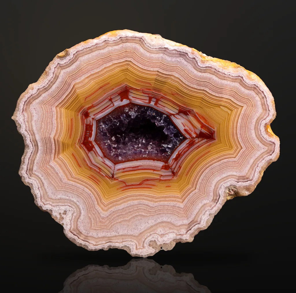 Agate from Mexico, Chihuahua, Estacion Ojo Laguna image
