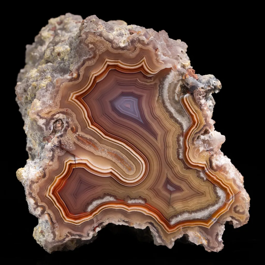 Agate from Mexico, Chihuahua, Estacion Ojo Laguna image