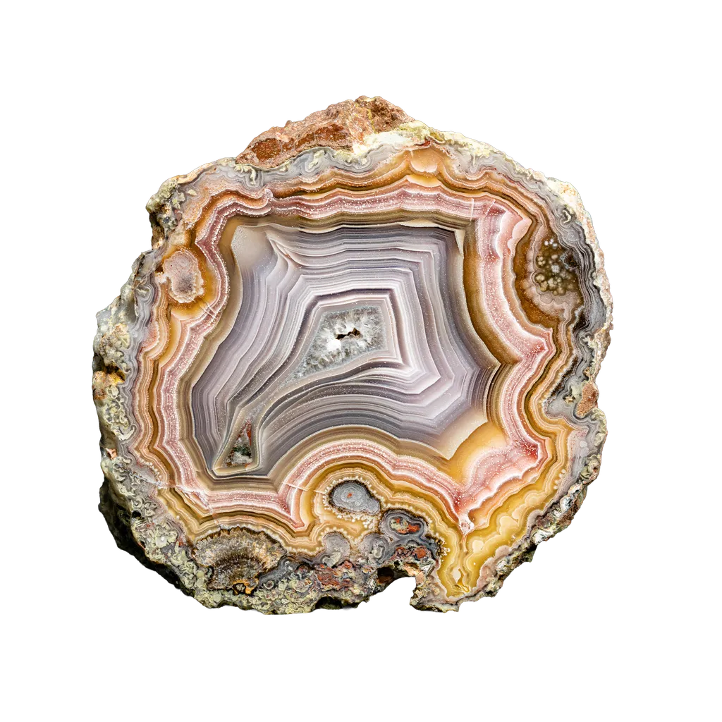 Agate from Mexico, Chihuahua, Estacion Ojo Laguna - image 5