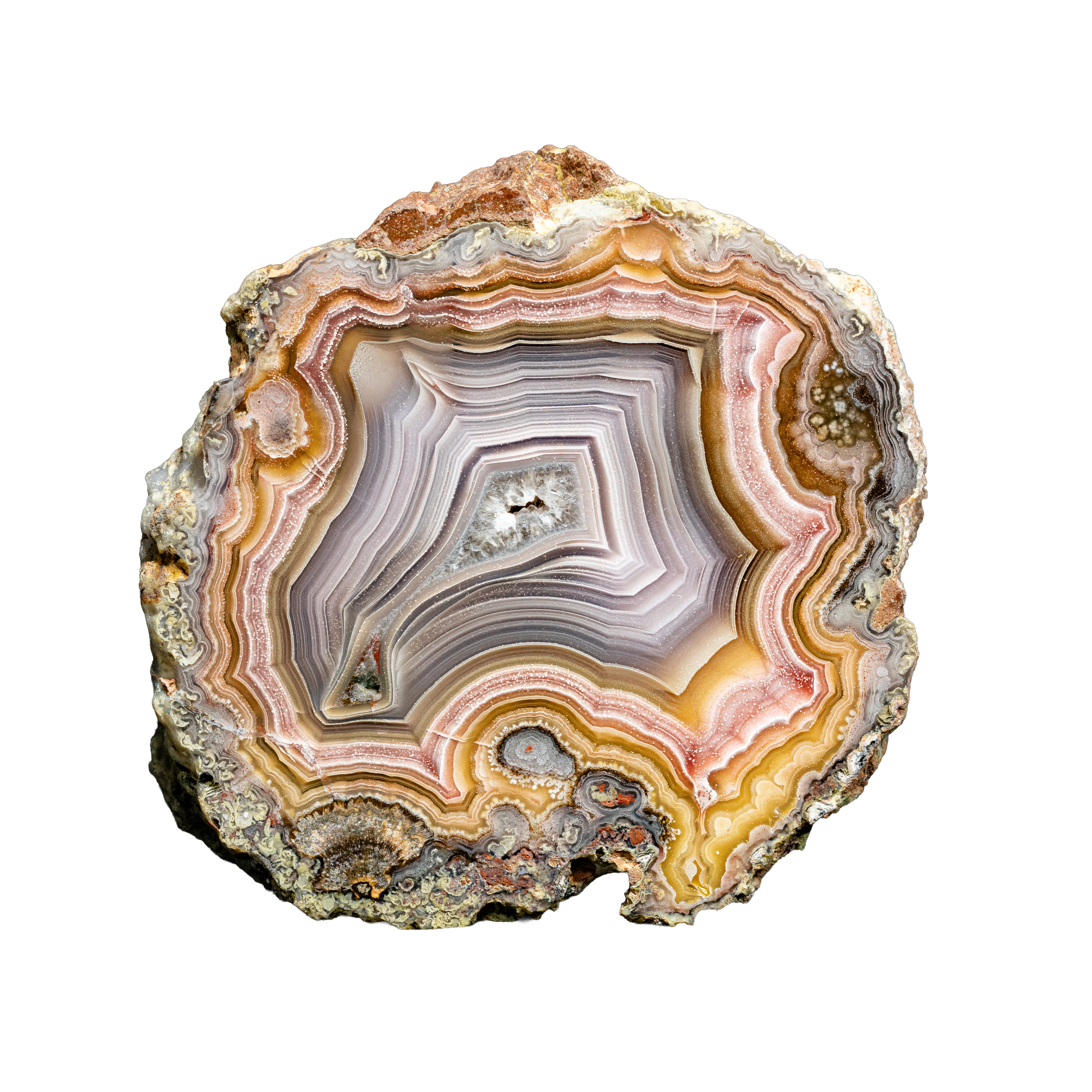 Agate from Mexico, Chihuahua, Estacion Ojo Laguna - image 5