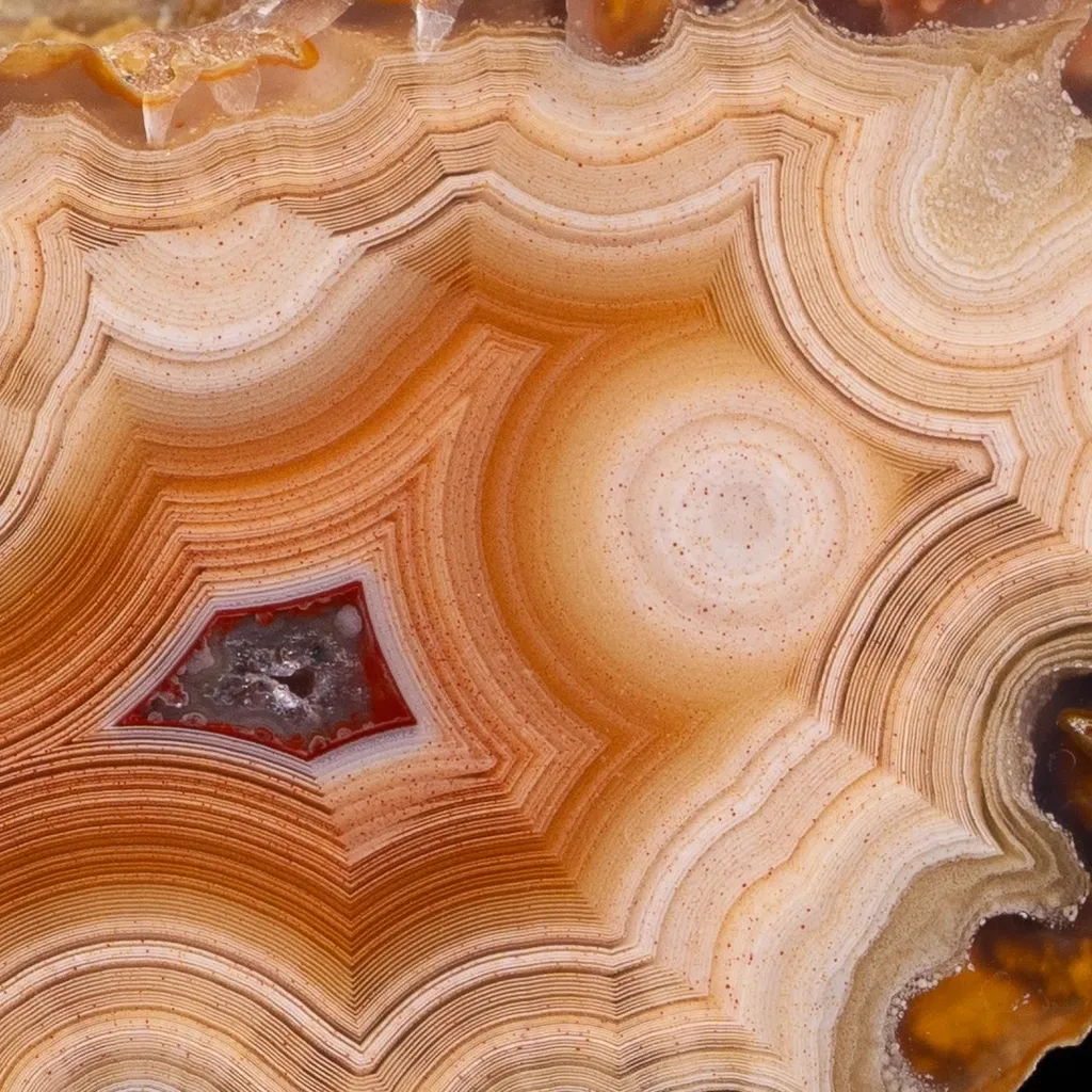Agate from Mexico, Chihuahua, Estacion Ojo Laguna - image 3