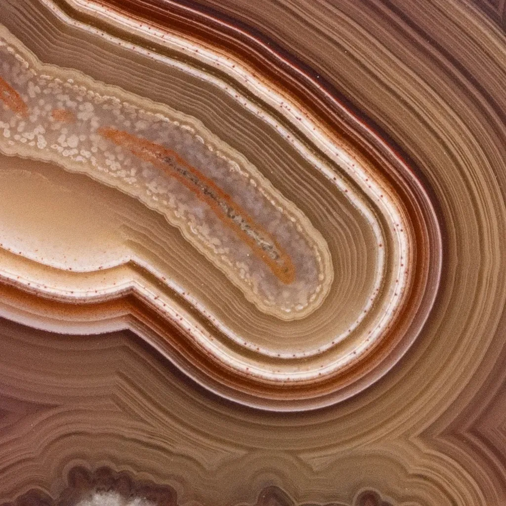 Agate from Mexico, Chihuahua, Estacion Ojo Laguna - image 3