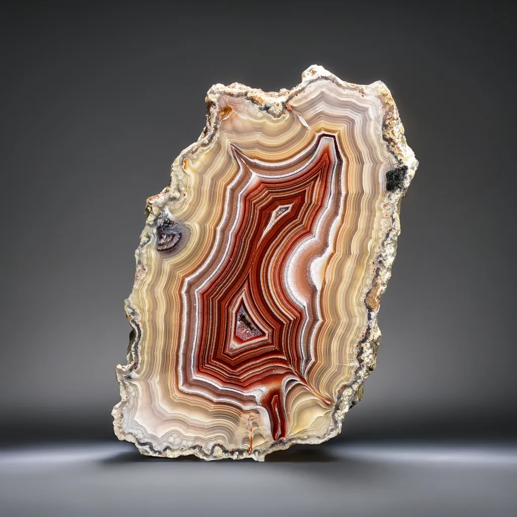 Agate from Mexico, Chihuahua, Estacion Ojo Laguna image