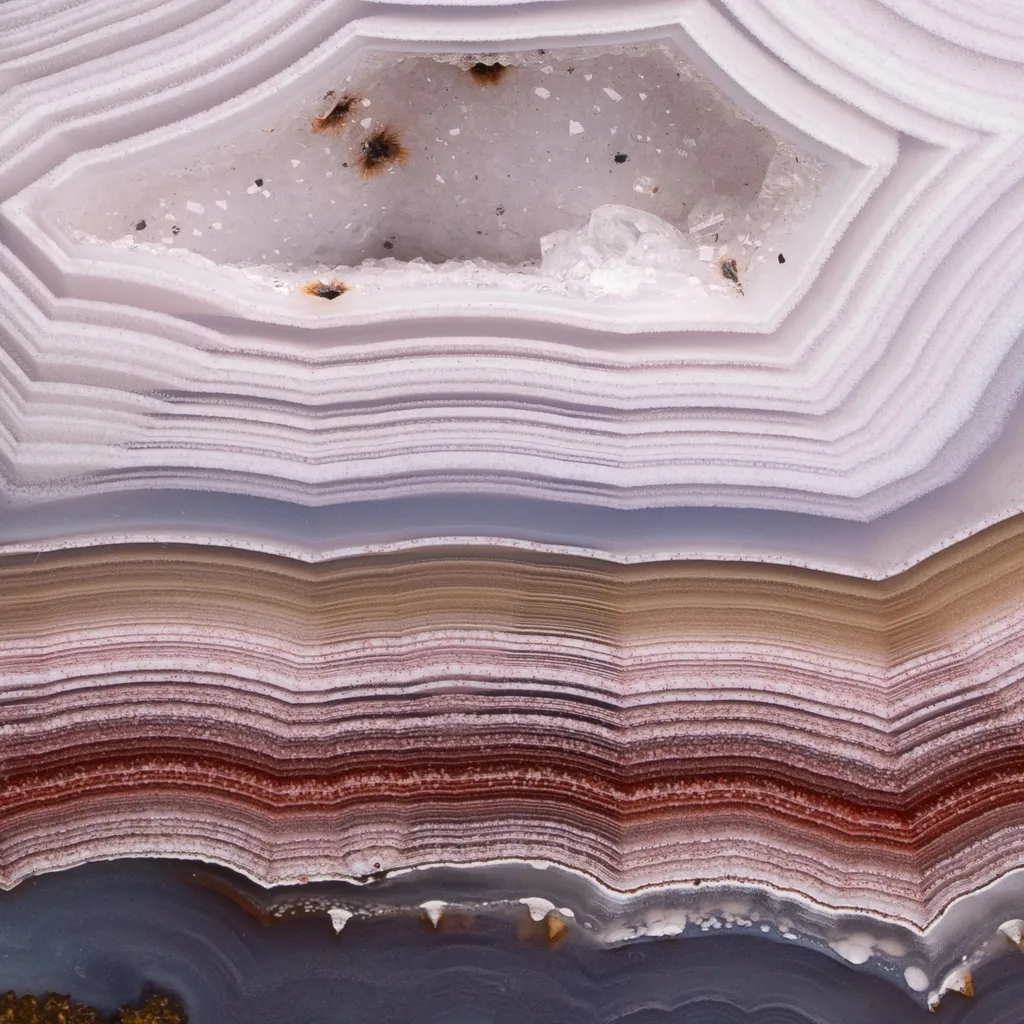 Agate from Mexico, Chihuahua, Estacion Ojo Laguna - image 2