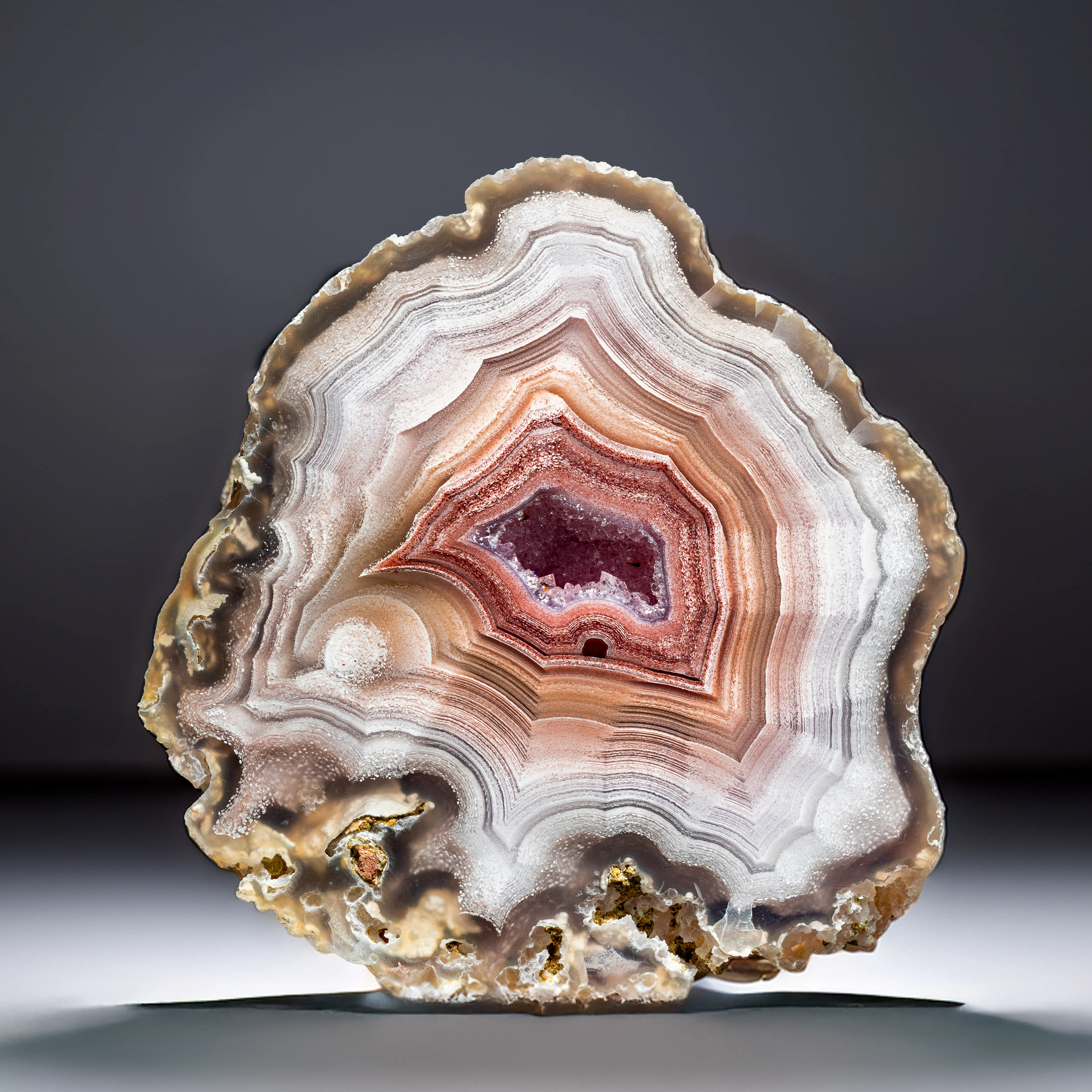 Agate from Mexico, Chihuahua, Estacion Ojo Laguna - image 1