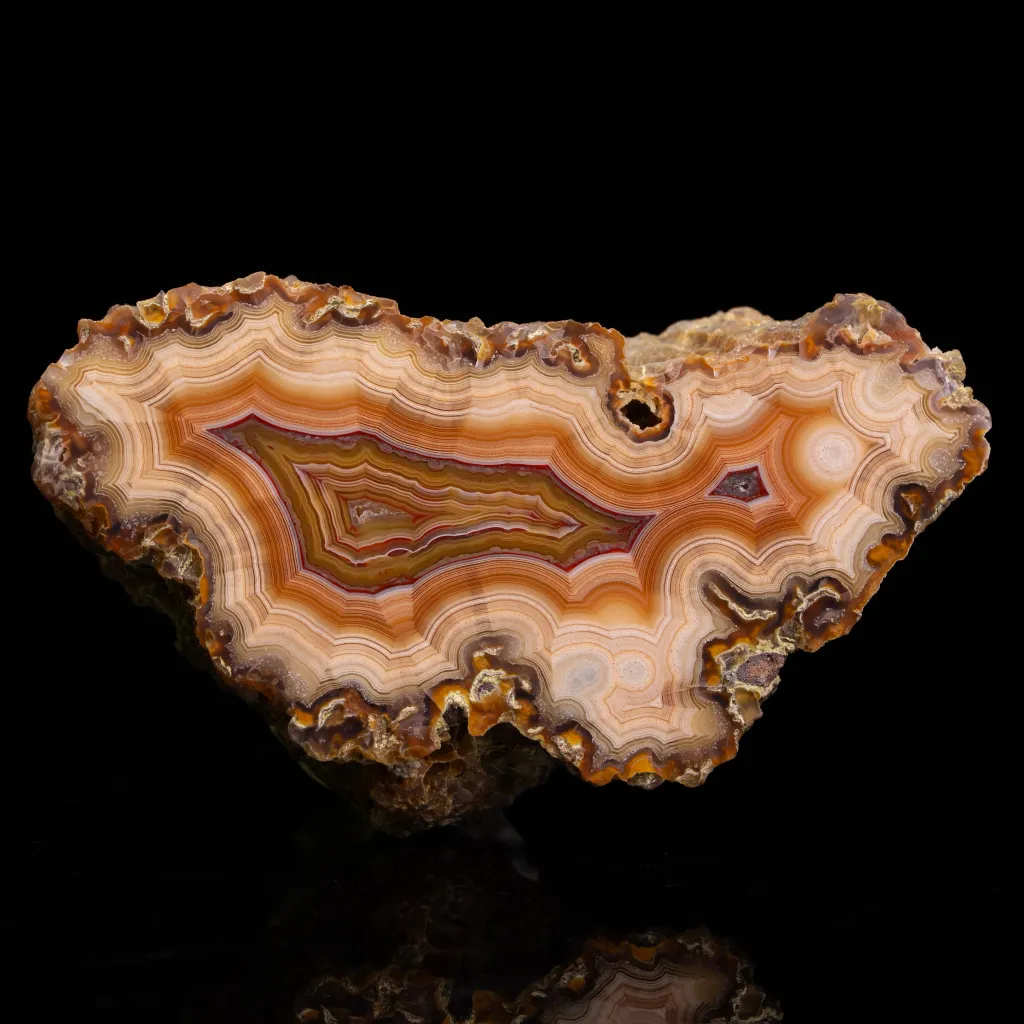 Agate from Mexico, Chihuahua, Estacion Ojo Laguna image