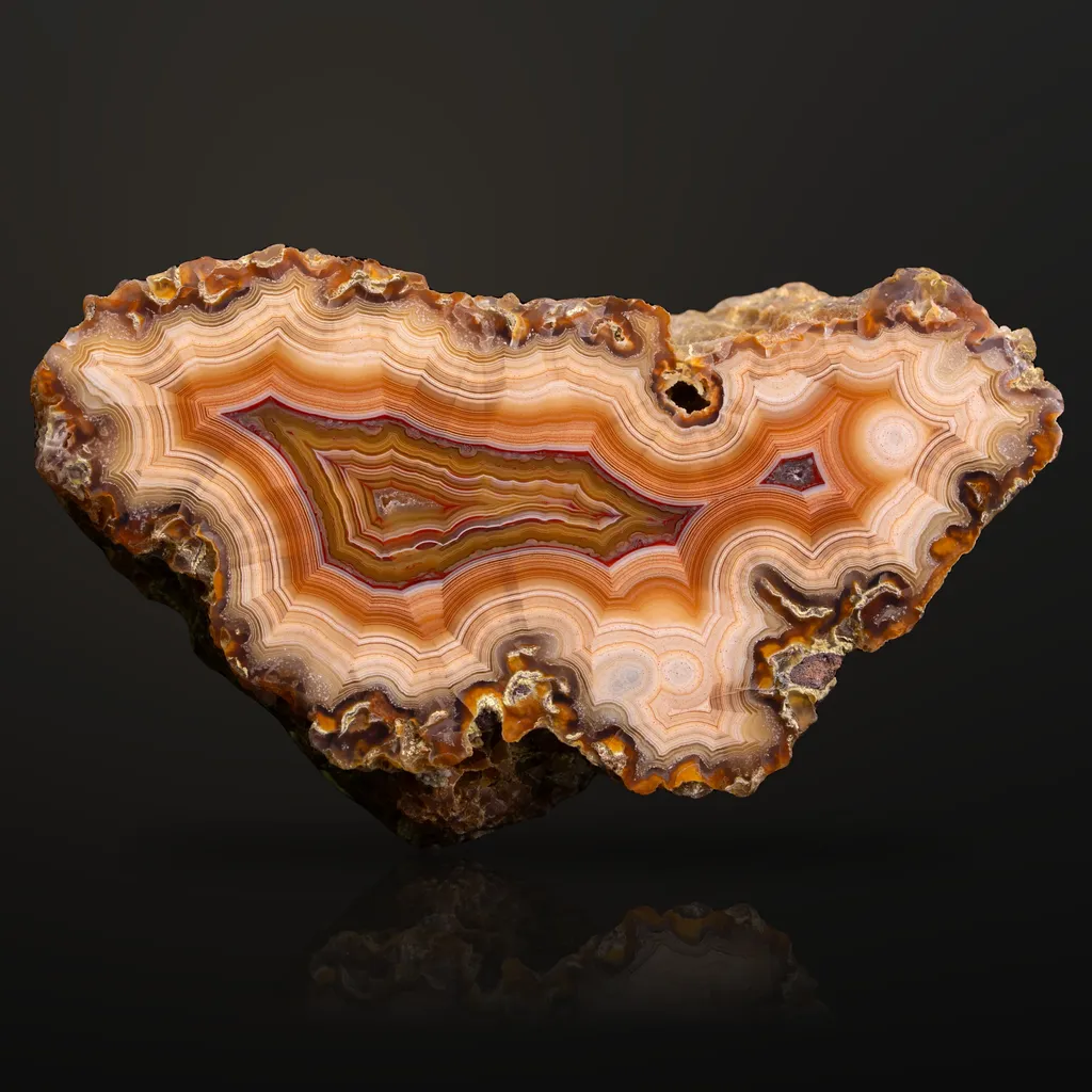Agate from Mexico, Chihuahua, Estacion Ojo Laguna image