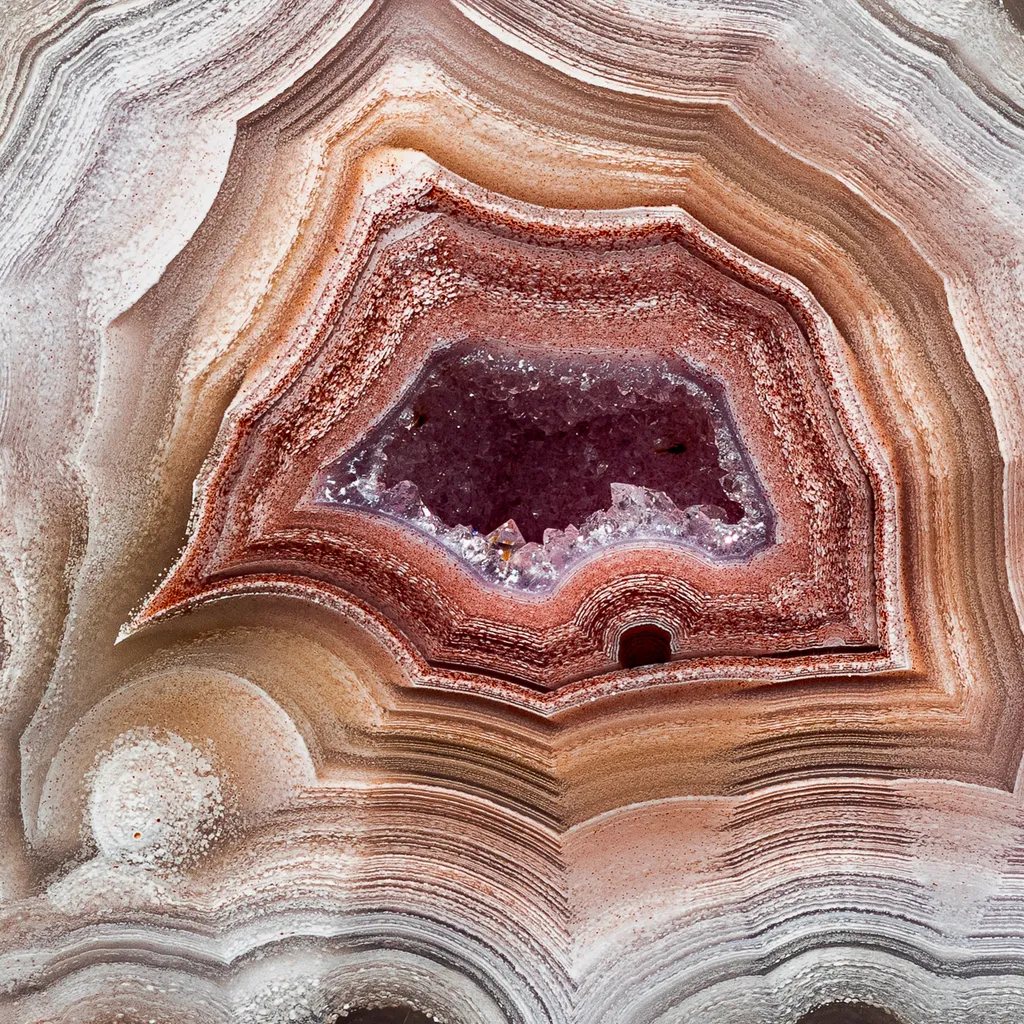 Agate from Mexico, Chihuahua, Estacion Ojo Laguna - image 3
