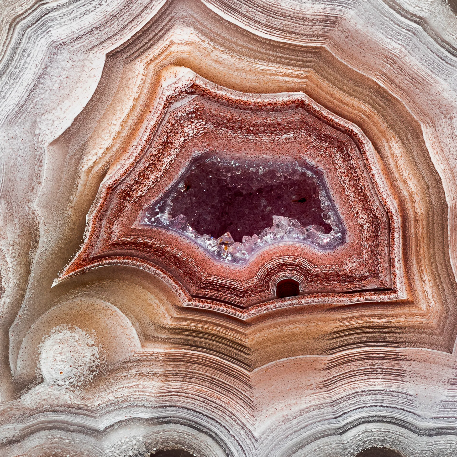 Agate from Mexico, Chihuahua, Estacion Ojo Laguna - image 3