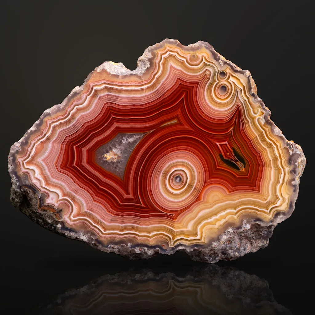 Agate from Mexico, Chihuahua, Estacion Ojo Laguna image