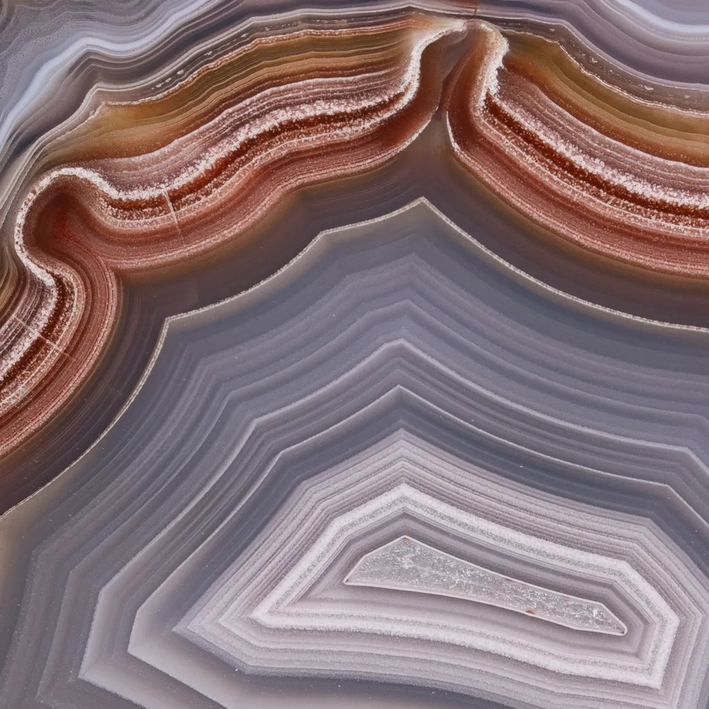 Agate from Mexico, Chihuahua, Estacion Ojo Laguna - image 4