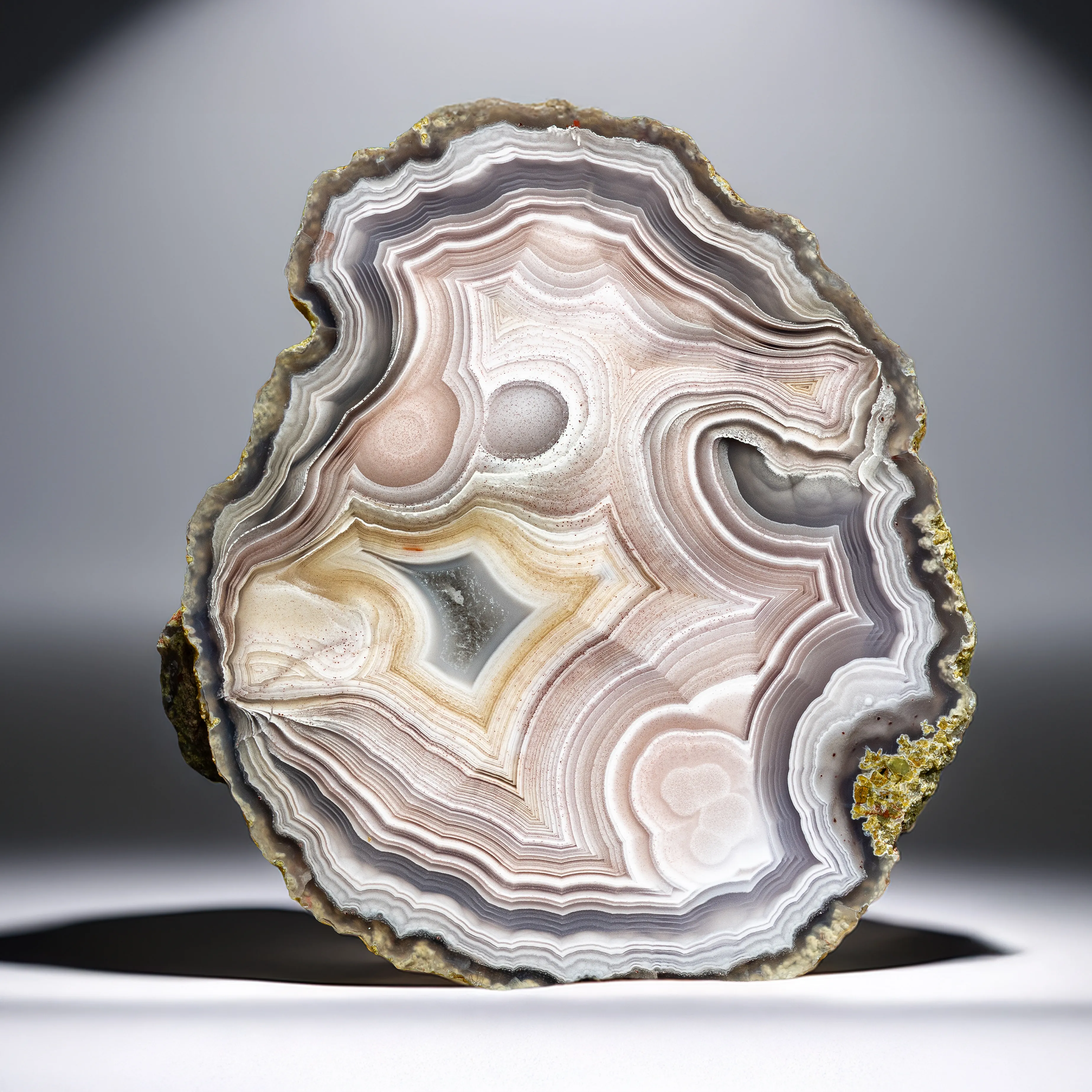 Agate from Mexico, Chihuahua, Estacion Ojo Laguna - image 1