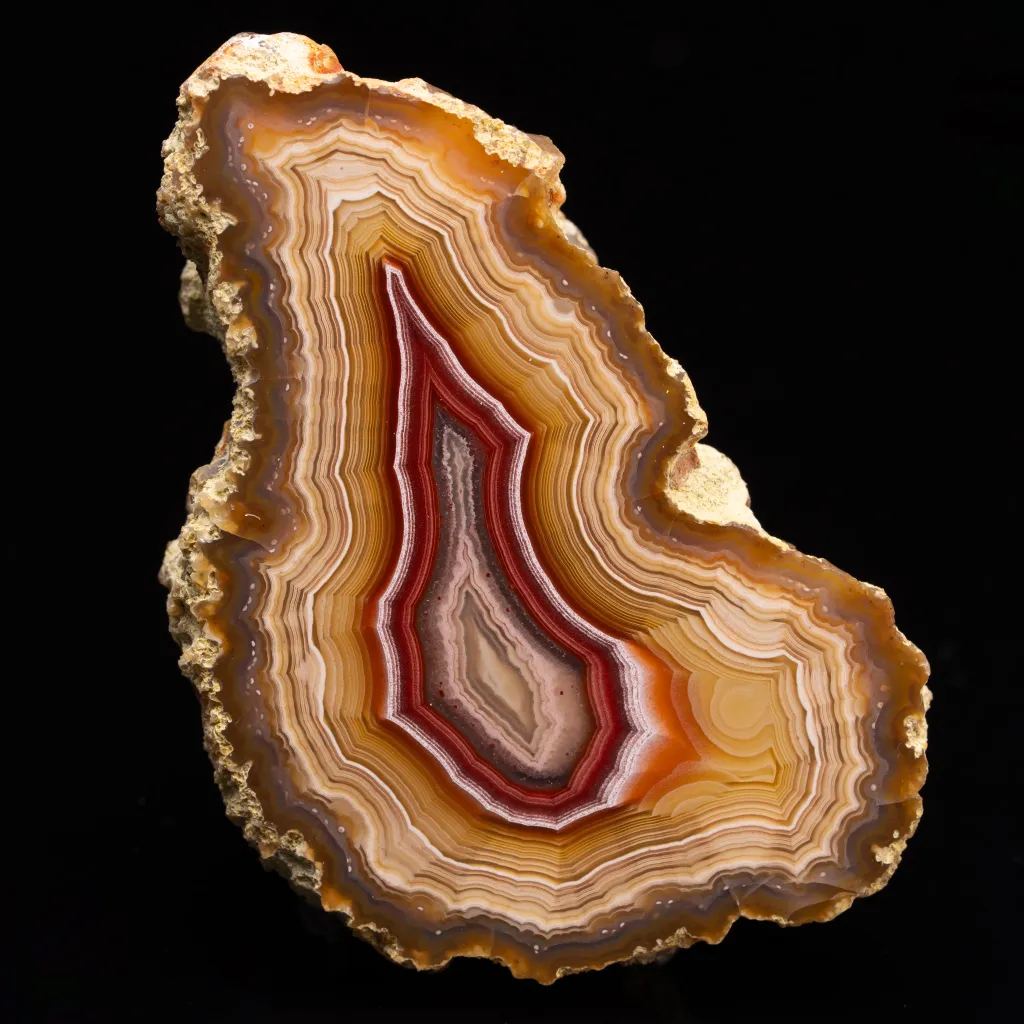 Agate from Mexico, Chihuahua, Estacion Ojo Laguna image