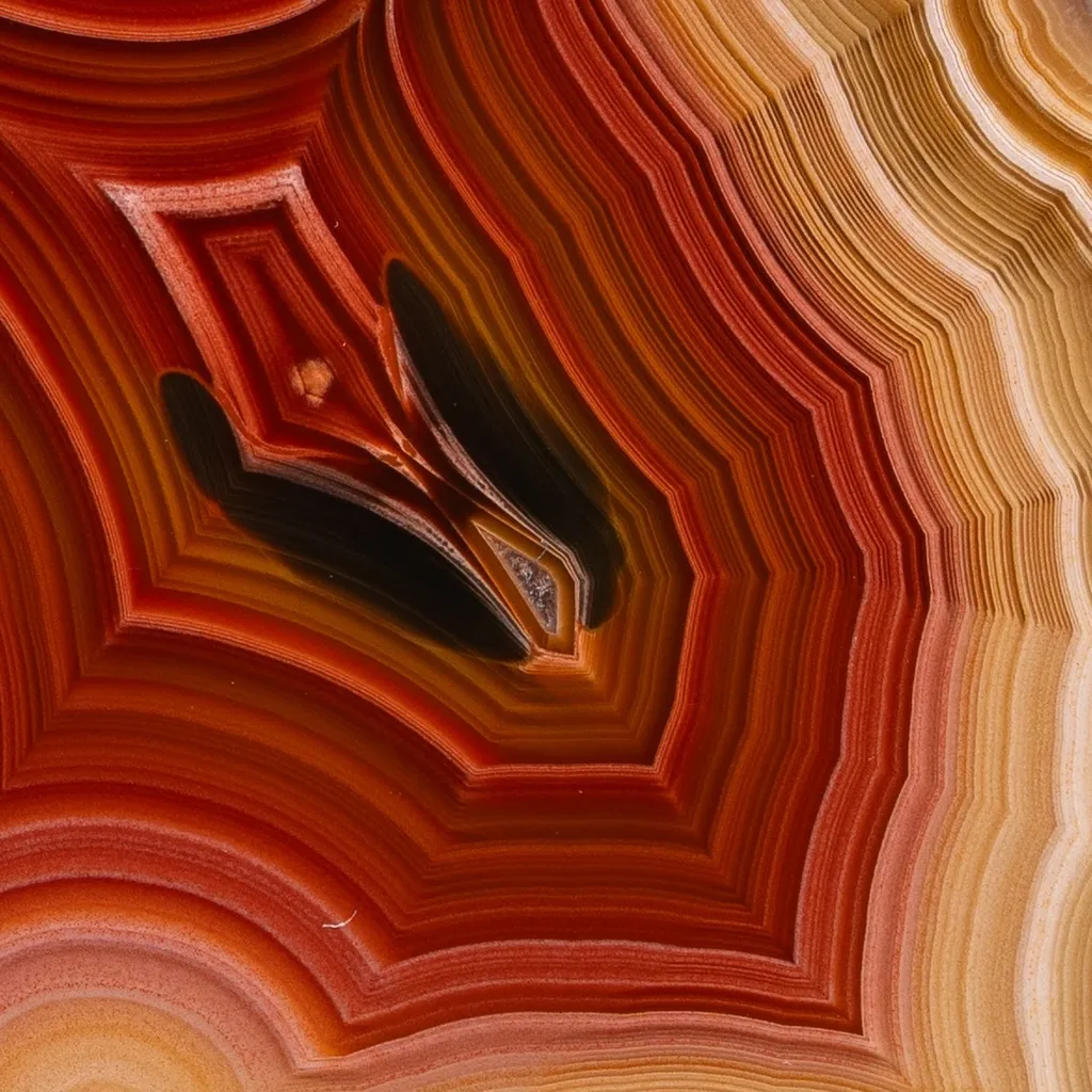 Agate from Mexico, Chihuahua, Estacion Ojo Laguna - image 4