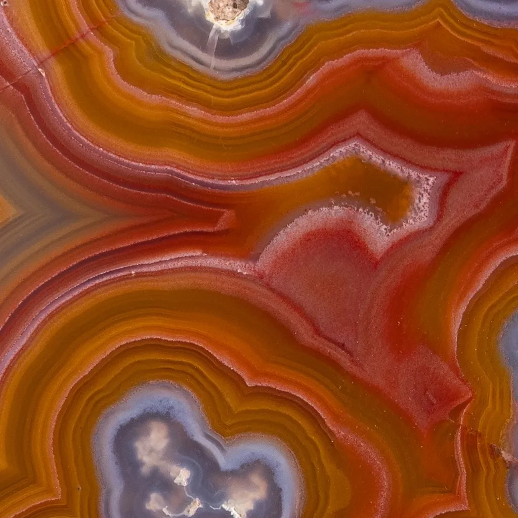 Agate from Mexico, Chihuahua, Estacion Ojo Laguna - image 4
