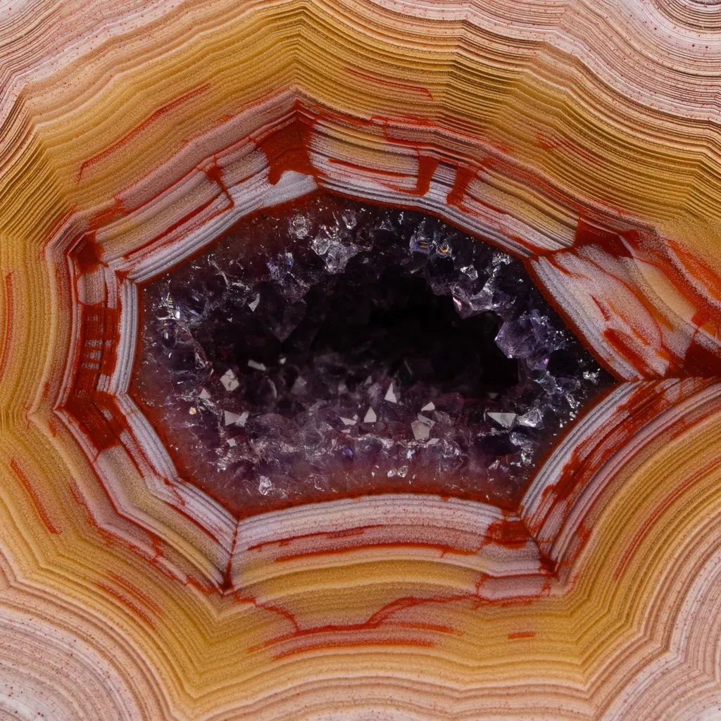Agate from Mexico, Chihuahua, Estacion Ojo Laguna - image 2