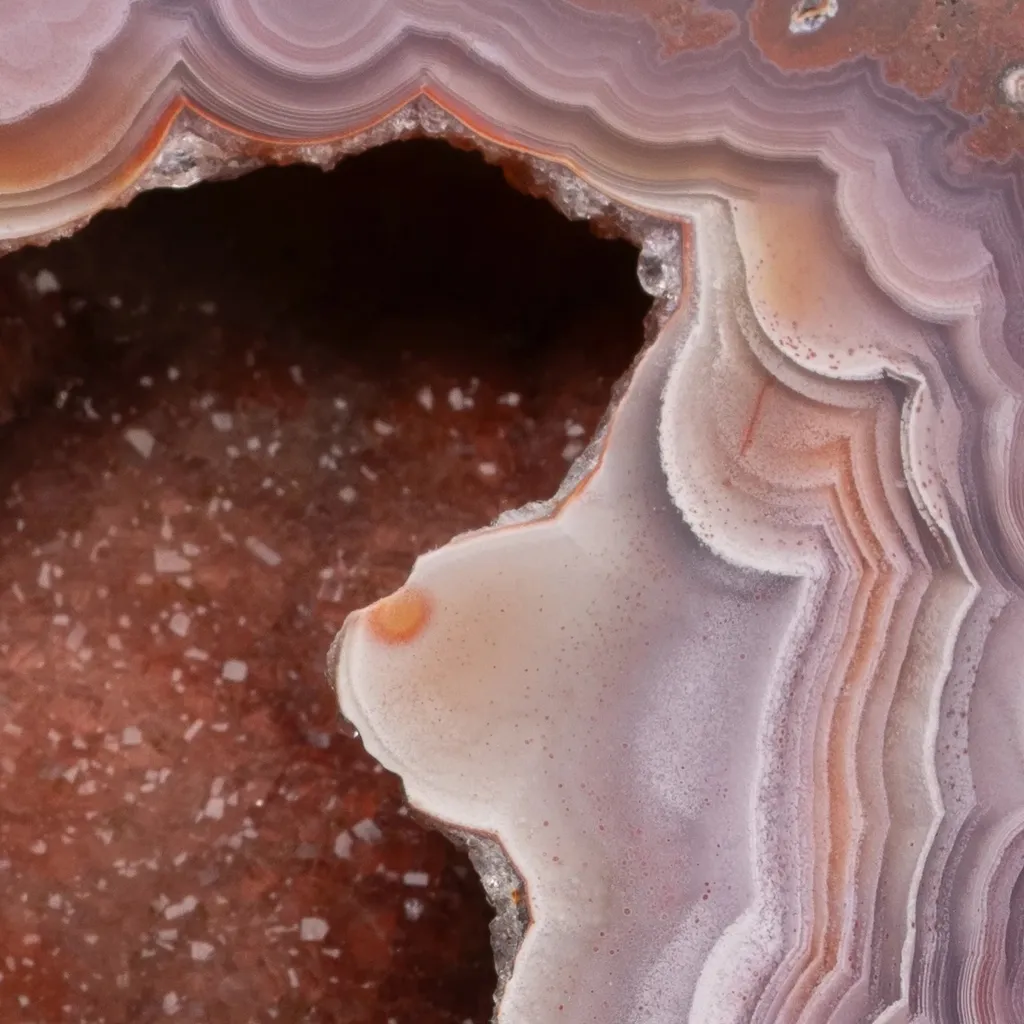 Agate from Mexico, Chihuahua, Estacion Ojo Laguna - image 4