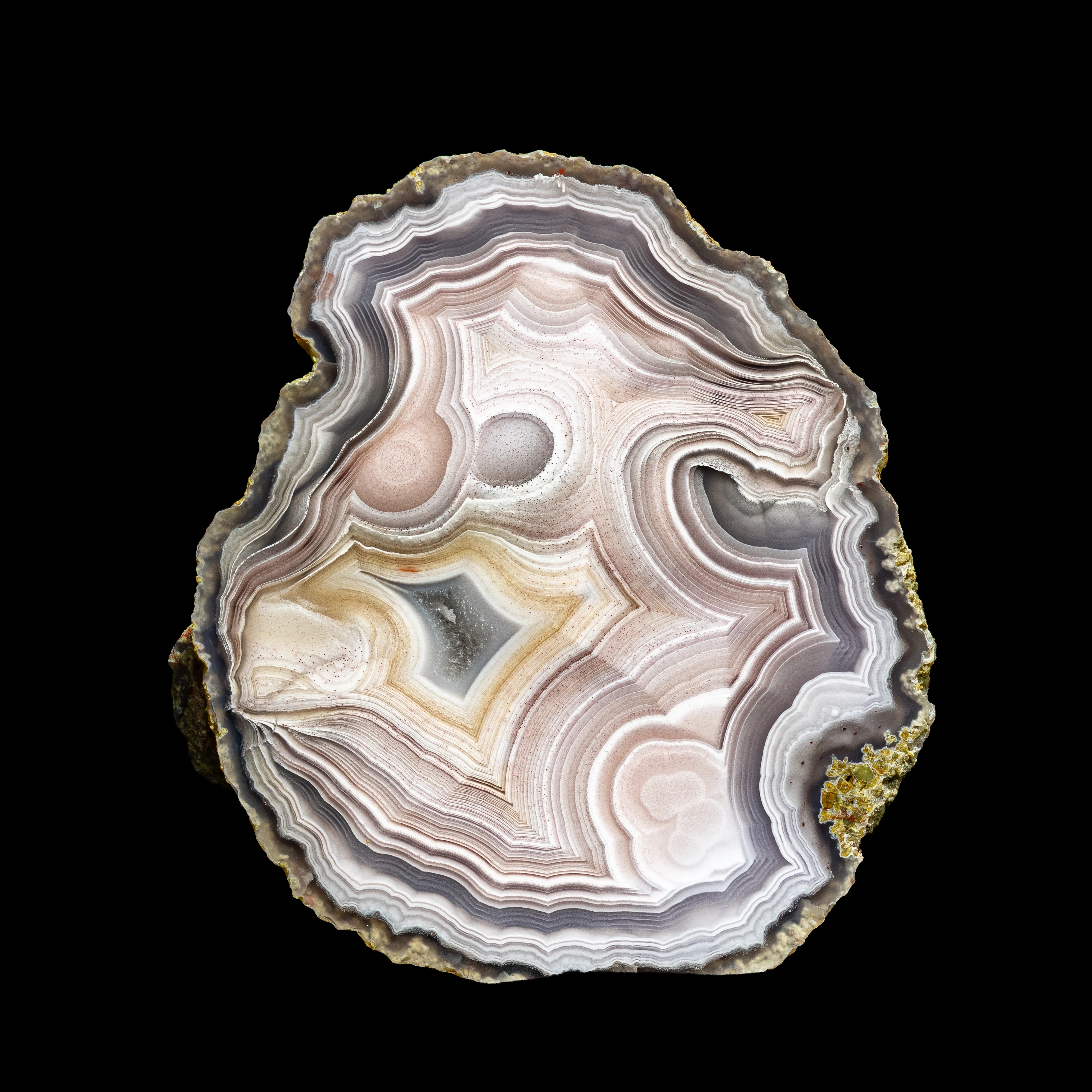 Agate from Mexico, Chihuahua, Estacion Ojo Laguna - image 2