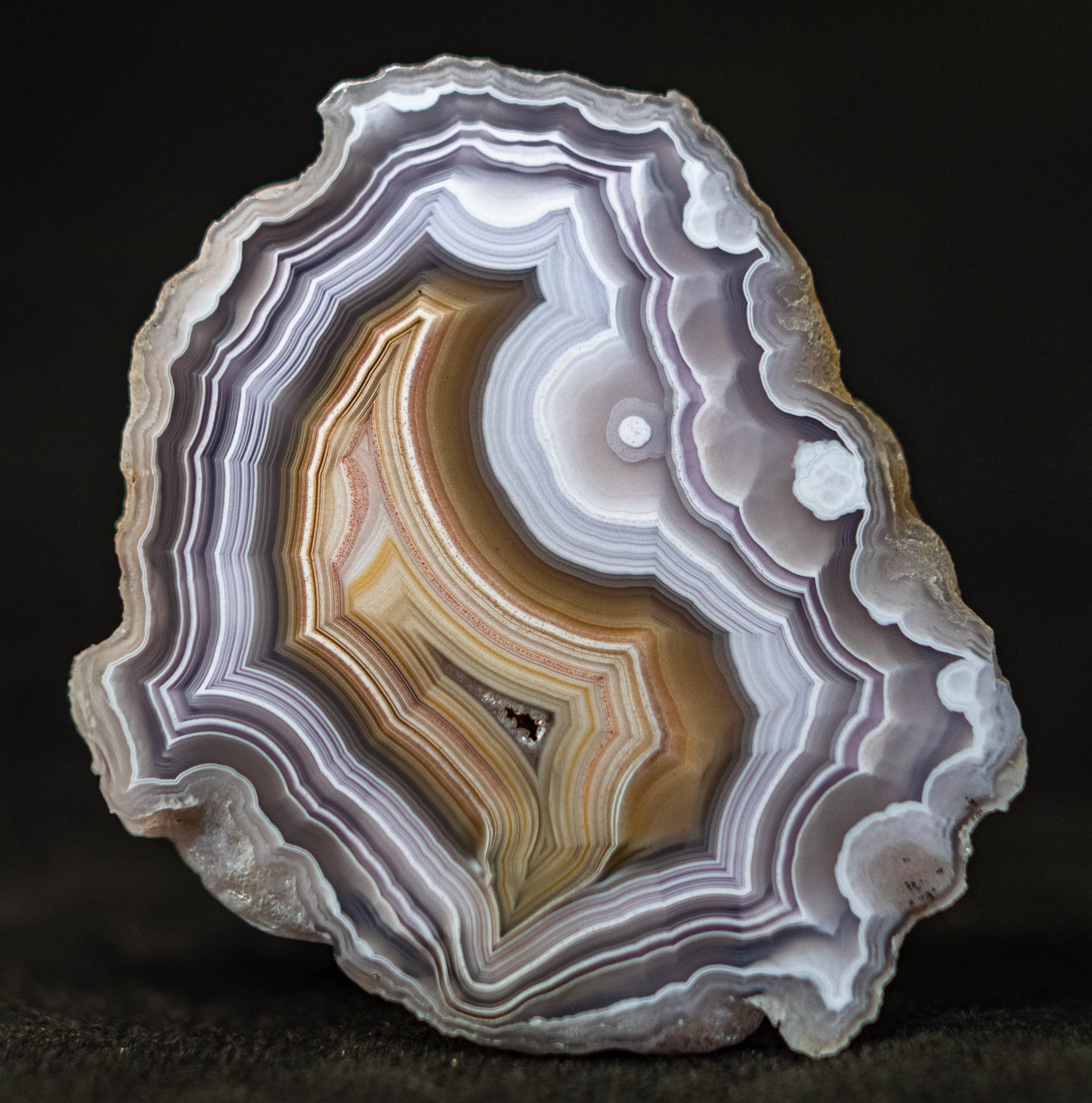 Agate from Mexico, Chihuahua, Estacion Ojo Laguna - image 1