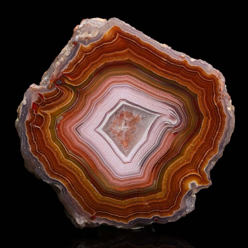 Agate from Mexico, Chihuahua, Estacion Ojo Laguna image