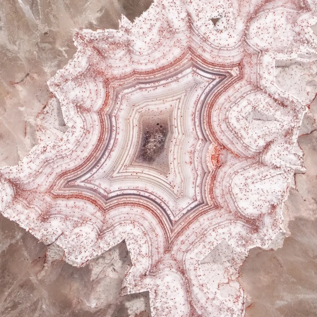 Agate from Mexico, Chihuahua, Estacion Ojo Laguna - image 2