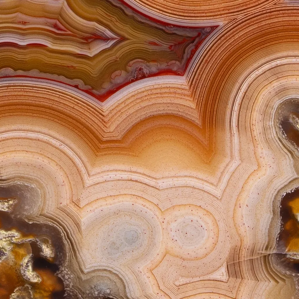 Agate from Mexico, Chihuahua, Estacion Ojo Laguna - image 4