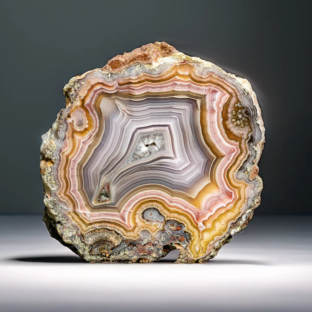 Agate from Mexico, Chihuahua, Estacion Ojo Laguna image