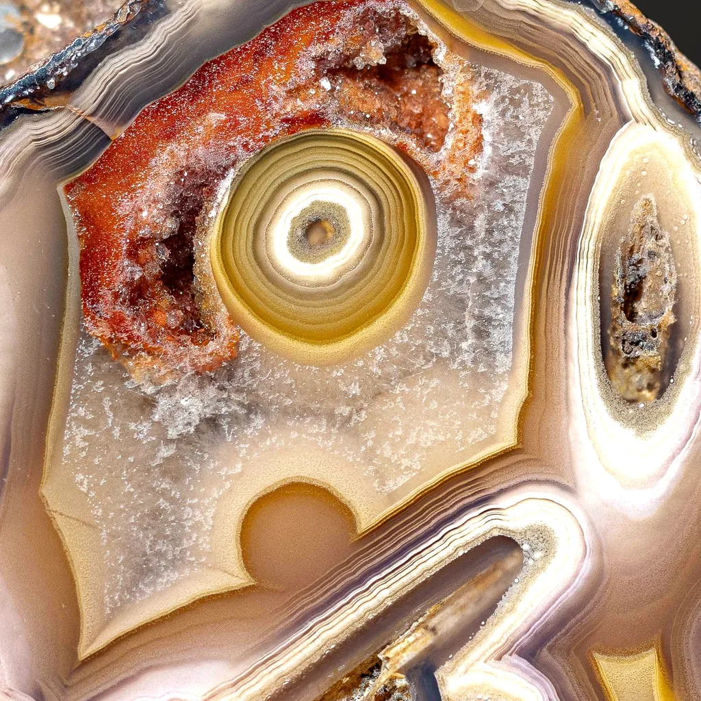 Agate from Mexico, Chihuahua, Rancho Coyamito Chihuahua - image 2
