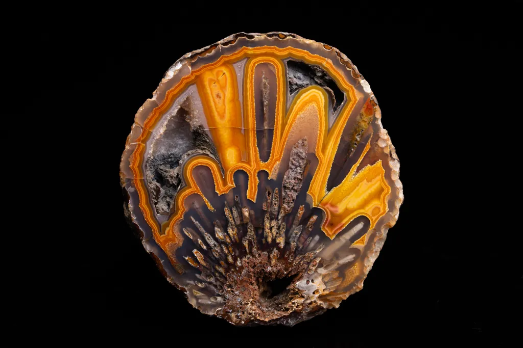 Agate from Mexico, Chihuahua, Rancho Coyamito Chihuahua image