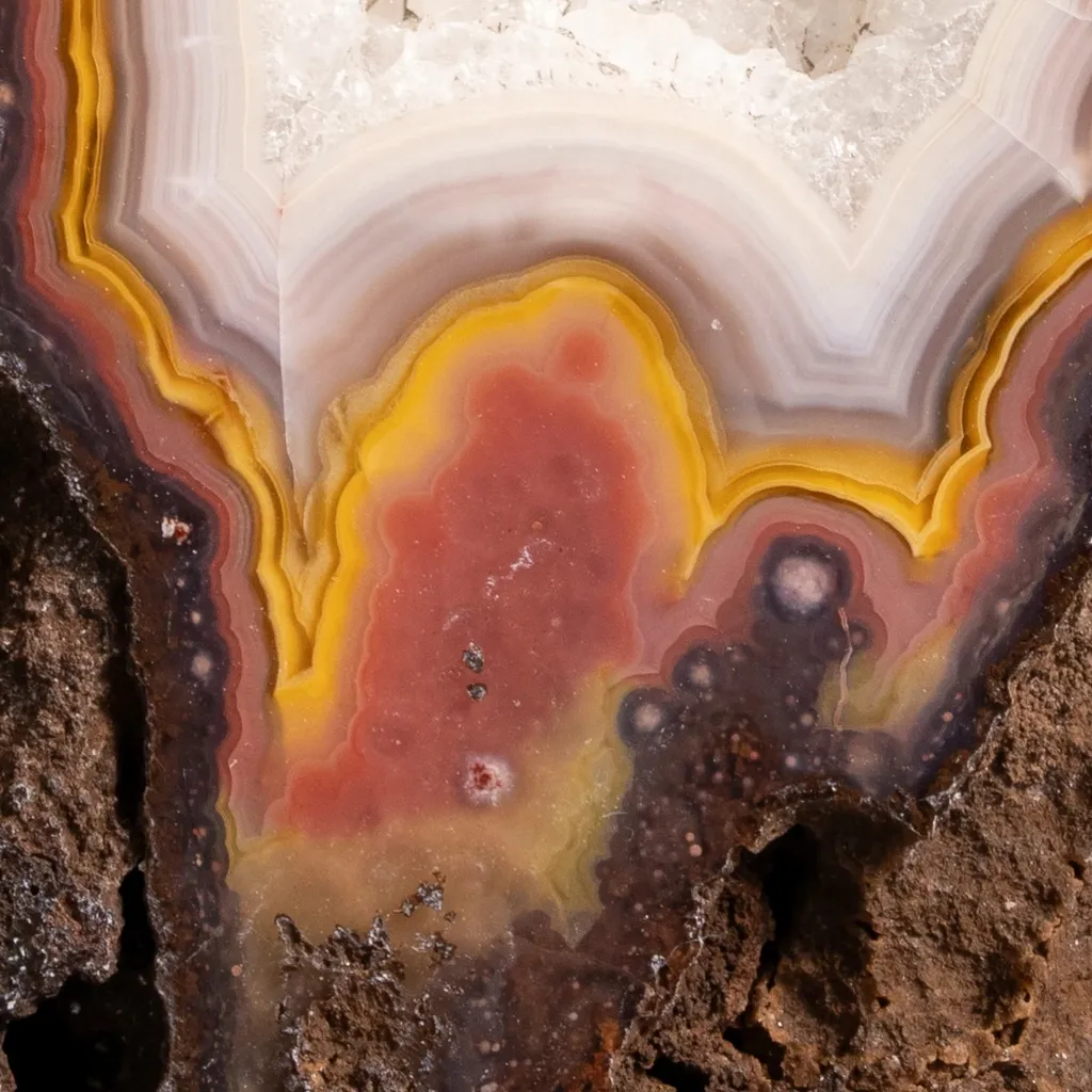 Agate from Mexico, Chihuahua, Rancho Coyamito Chihuahua - image 3