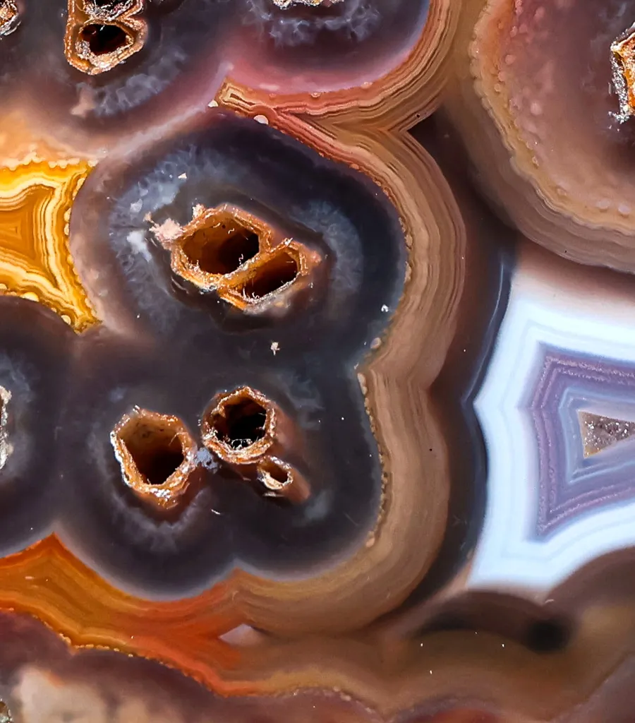 Agate from Mexico, Chihuahua, Rancho Coyamito Chihuahua - image 4