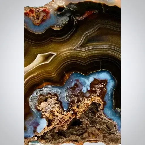 Agate from Mexico, Chihuahua, Rancho Coyamito Chihuahua - image 5