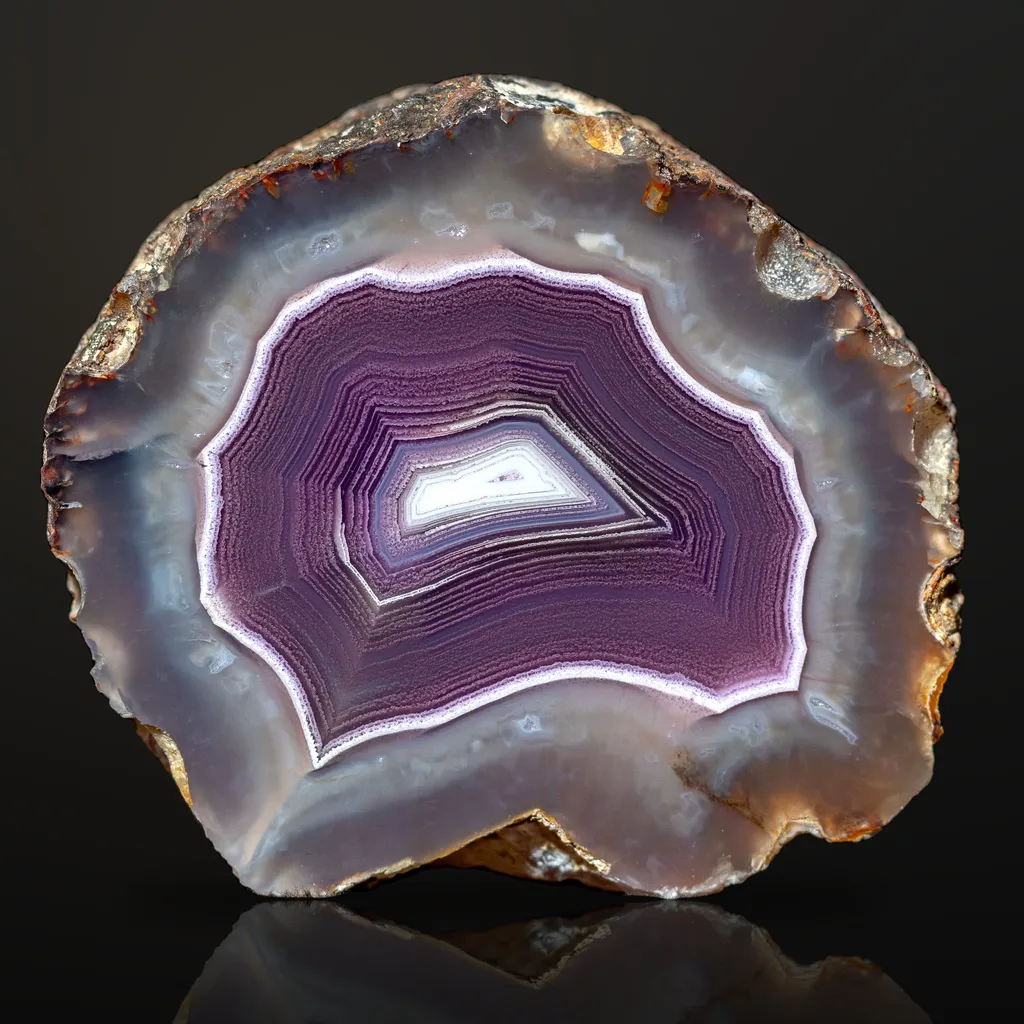 Agate from Mexico, Chihuahua, Rancho Coyamito Chihuahua image