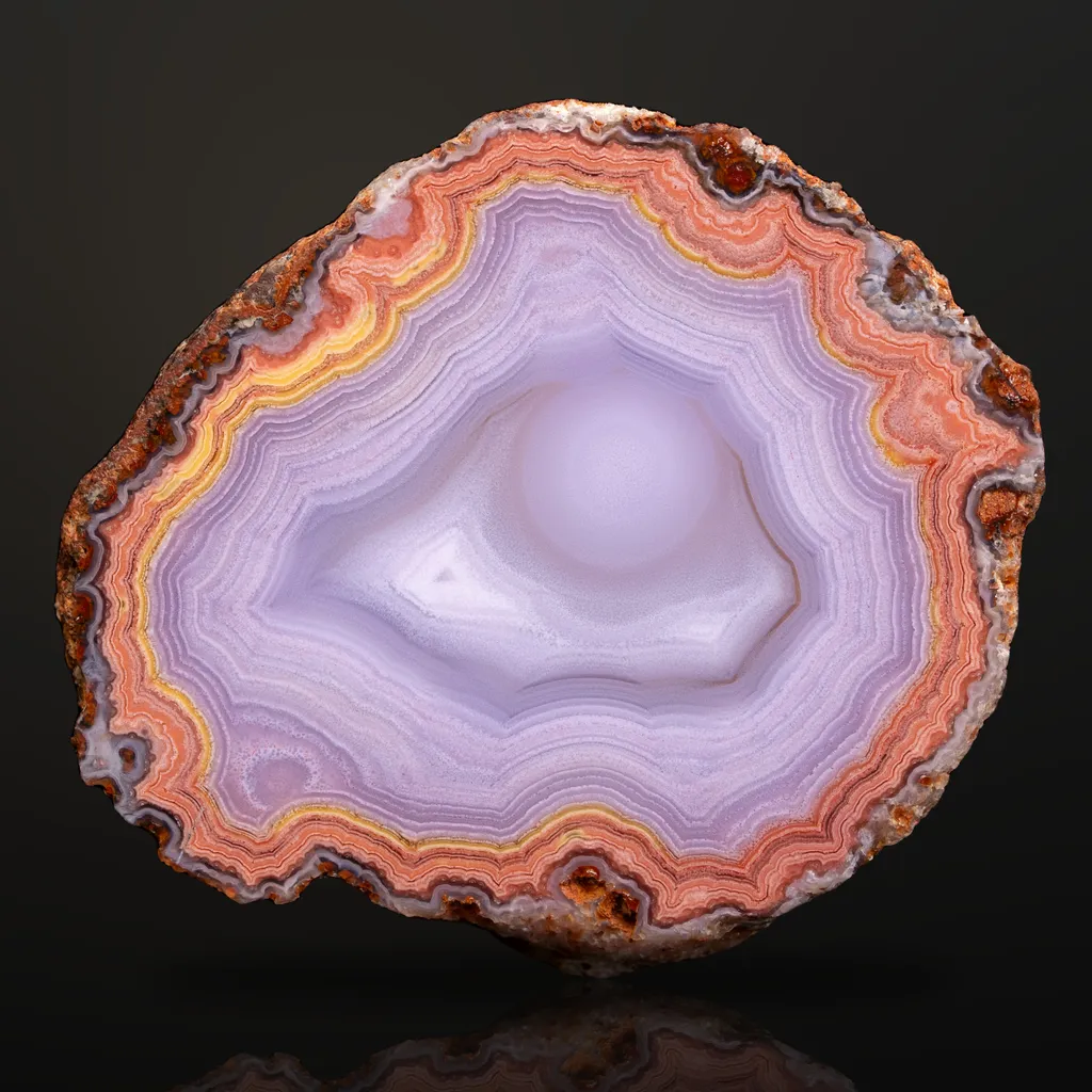 Agate from Mexico, Chihuahua, Rancho Coyamito Chihuahua image