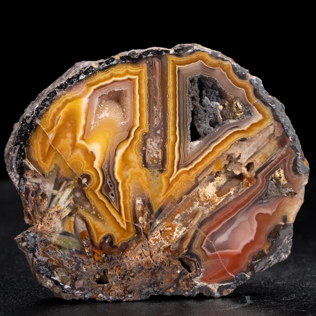 Agate from Mexico, Chihuahua, Rancho Coyamito Chihuahua image